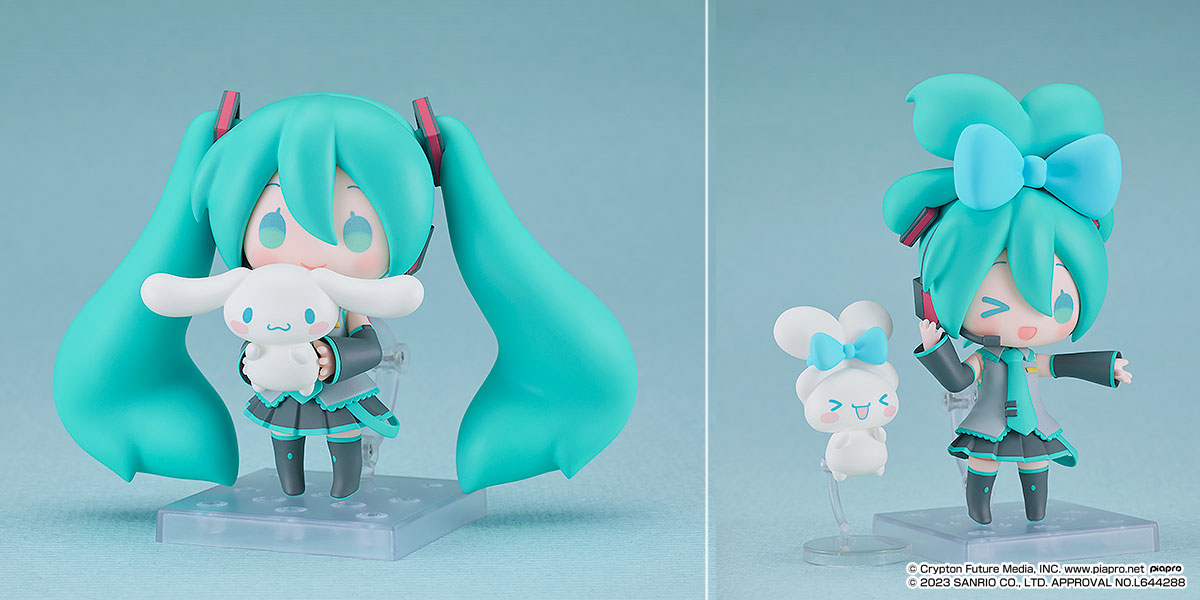 画像ギャラリー No.004 | 「初音ミク」と「シナモロール」が一緒に