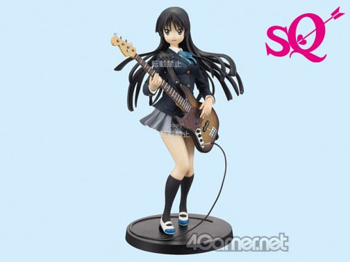 けいおん!!」から“秋山 澪”のSQフィギュアが登場。「バンプレスト