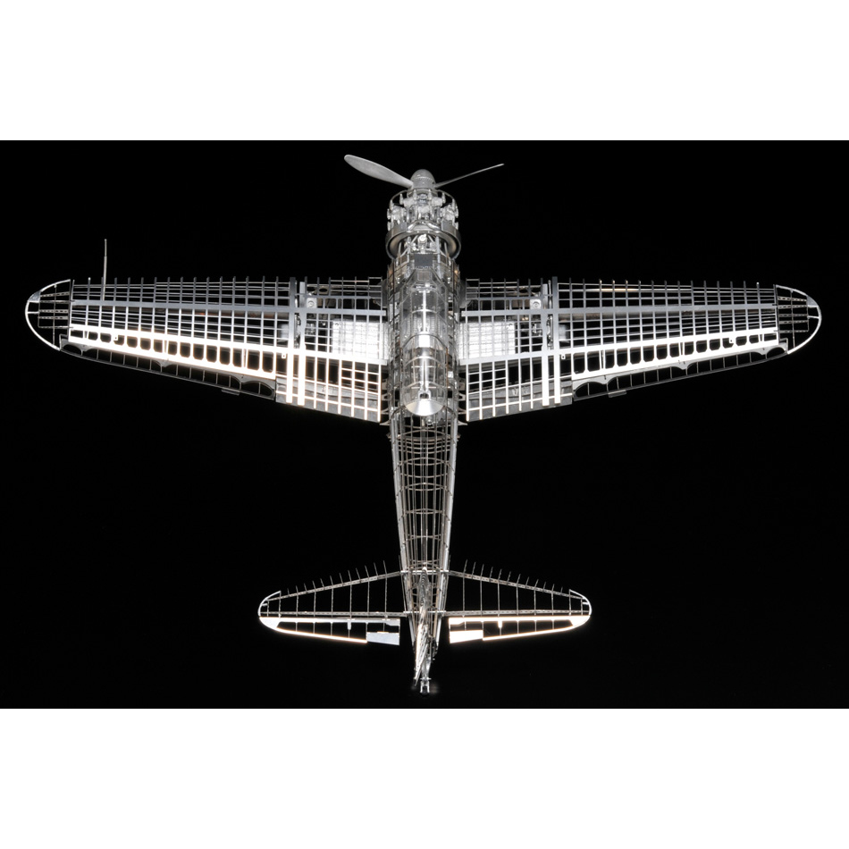 インクス 1/32 デスクトップ ゼロ (零式艦上戦闘機 21型) （精密構造