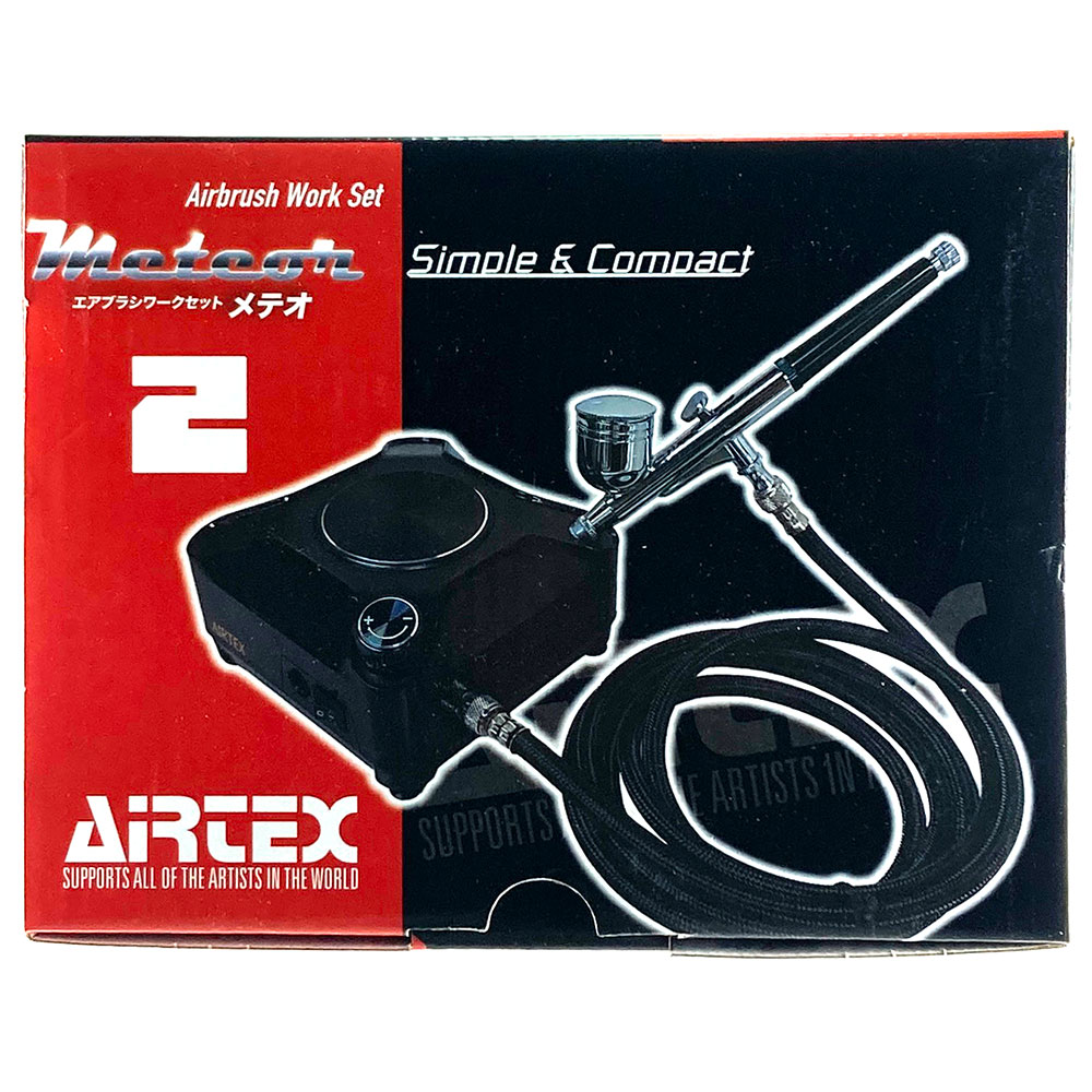 エアテックス エアブラシワークセット メテオ2 | クアトロポルテ 通販