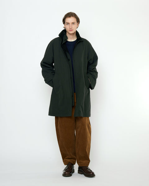 Double Collar Overcoat - FW25 - Black – 7115 by Szeki