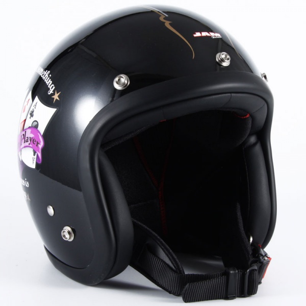 PLAYERS(ブラック)72JAM ヘルメット | ジェットヘルメット | 72JAM