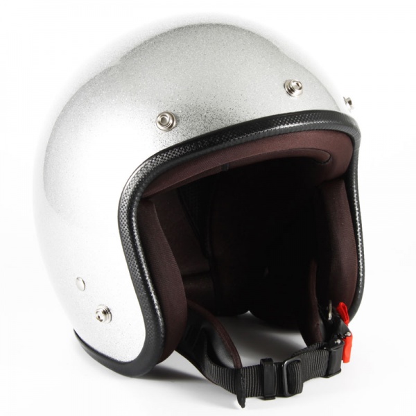 JP MONO HELMET XLサイズ(シルバーフレーク) | ジェットヘルメット