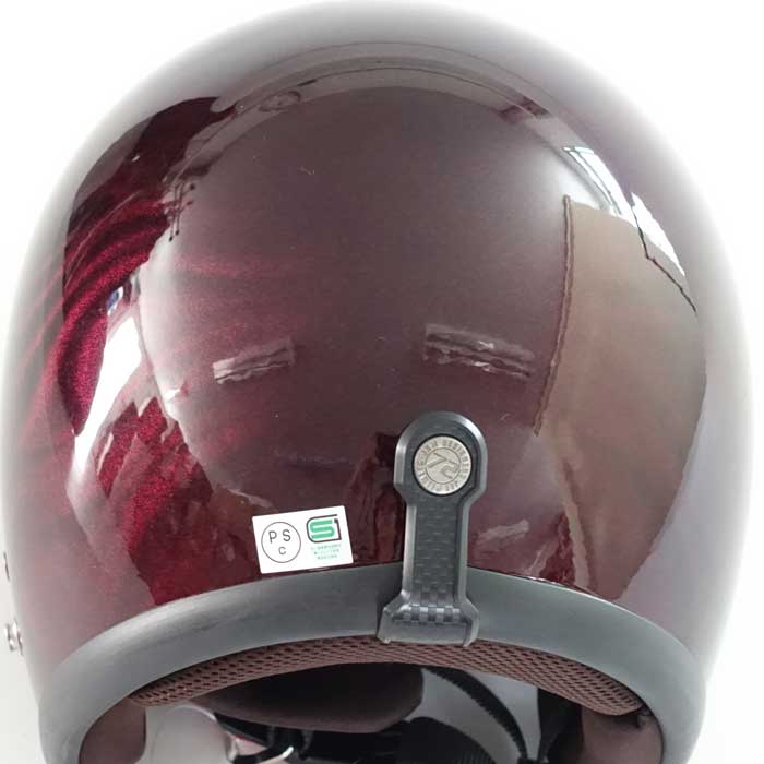 GHOST FLAME(レッド) 72JAM ヘルメット | ジェットヘルメット | 72JAM