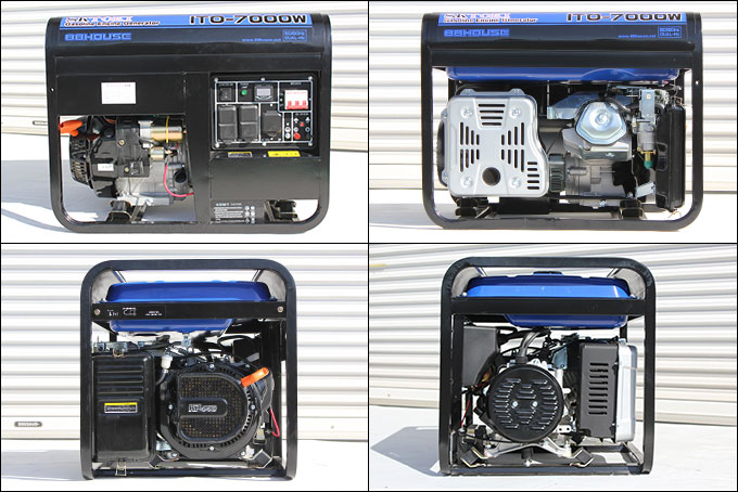 SKTOKI ITO-7000W ガソリン発電機 ガソリン発電機 ITO-7000W｜88ハウス