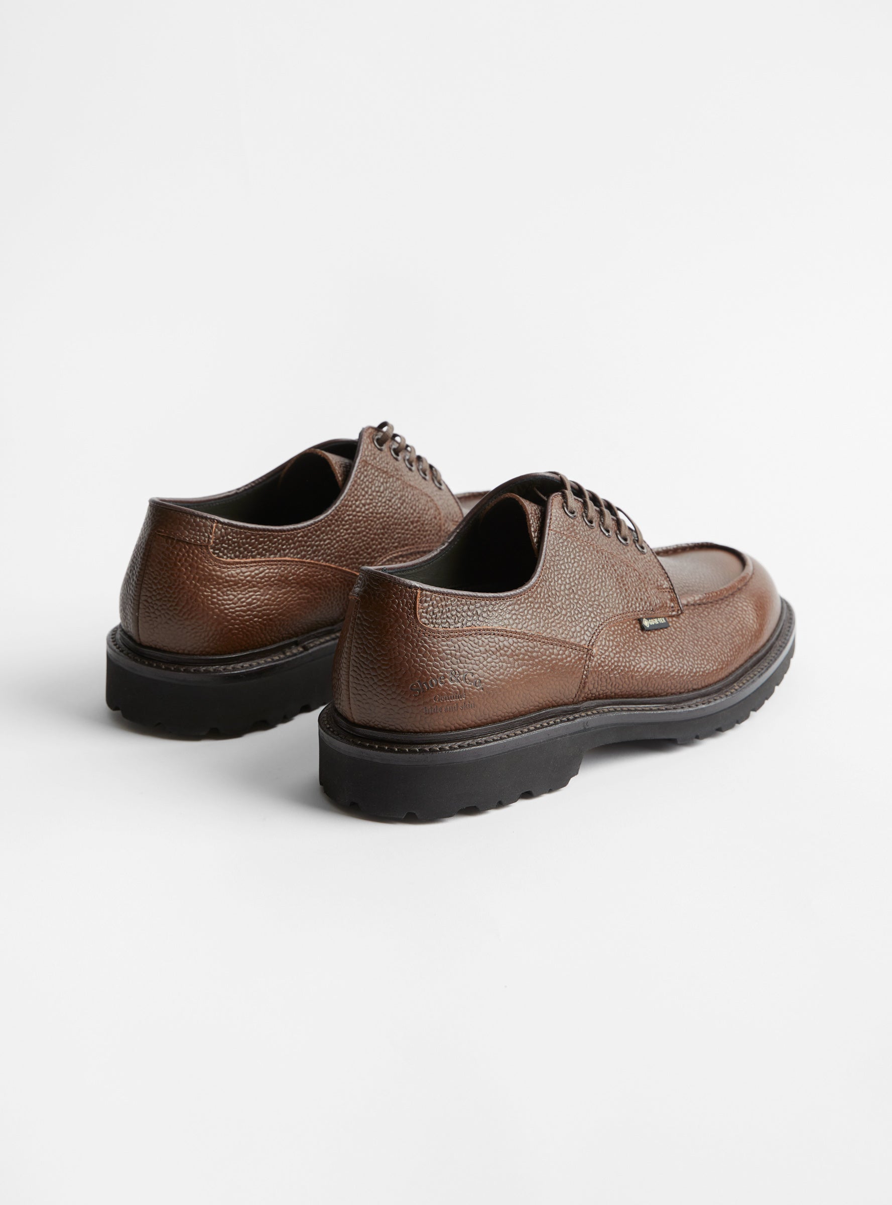 U-Tip GTX Derby Brown Grain by REGAL Shoe & Co. | Couverture & The