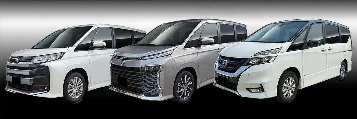 ノア/ヴォクシー/セレナ」は、ミニバン専用タイヤ「Playz PX-RVⅡ