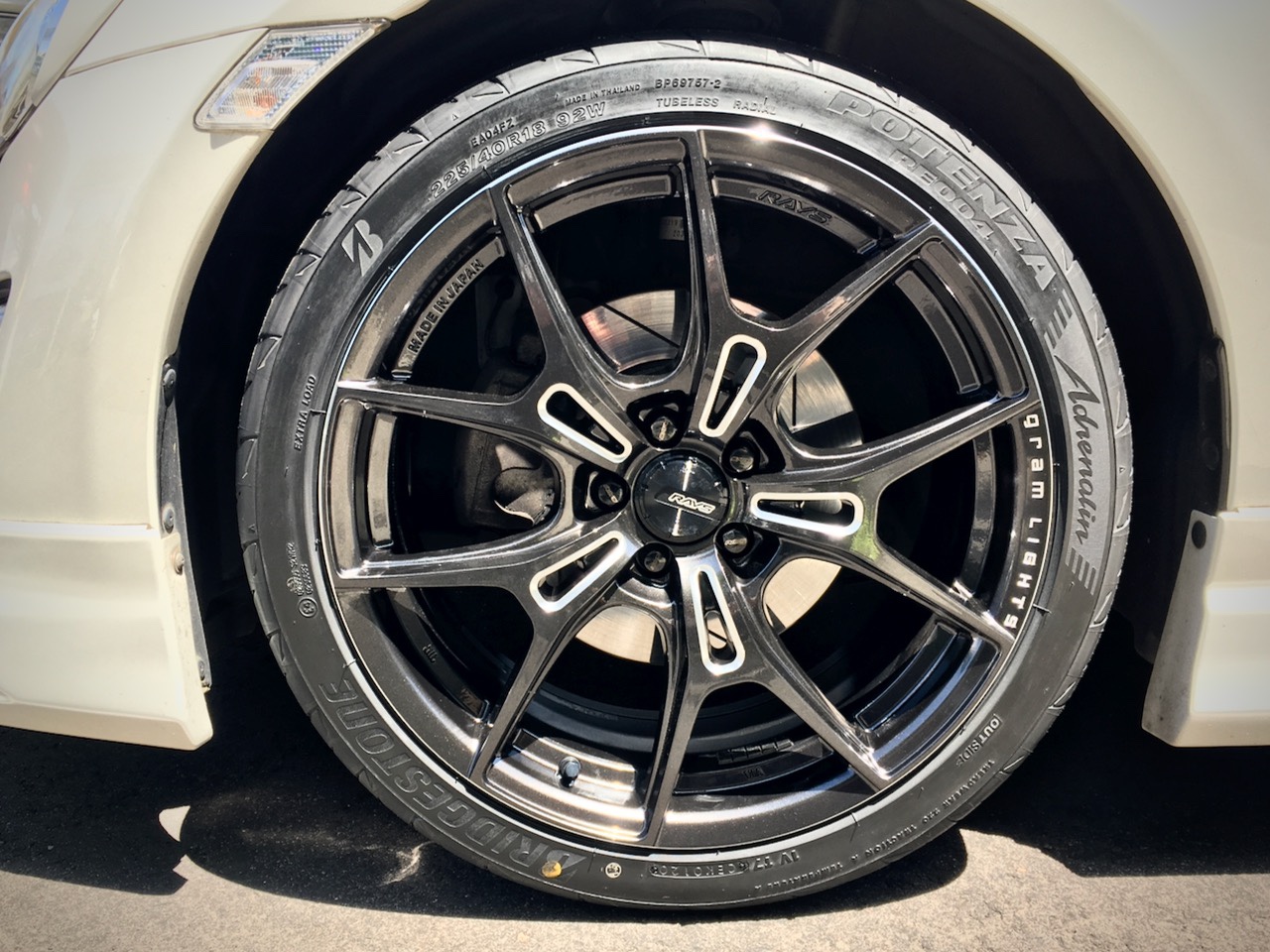 ZN6 TOYOTA 86 ✖ POTENZA Adrenalin RE004 ✖ RAYS gramLIGHTS 57FXZ