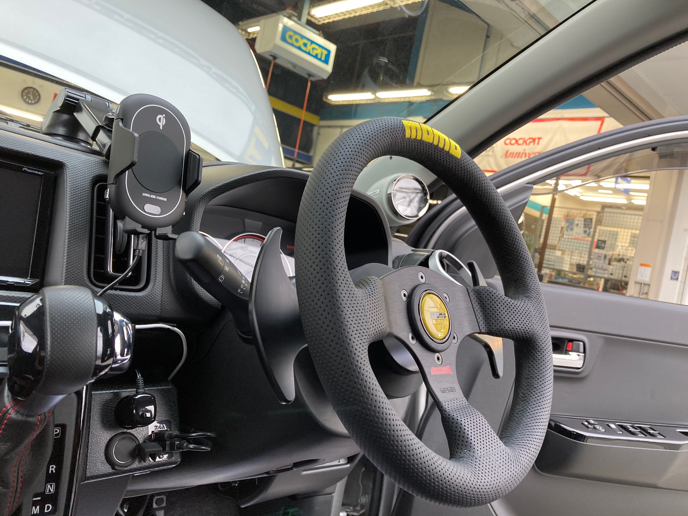 スズキ HA36S アルトワークス × MOMOステアリング＆GReddy AIRINX