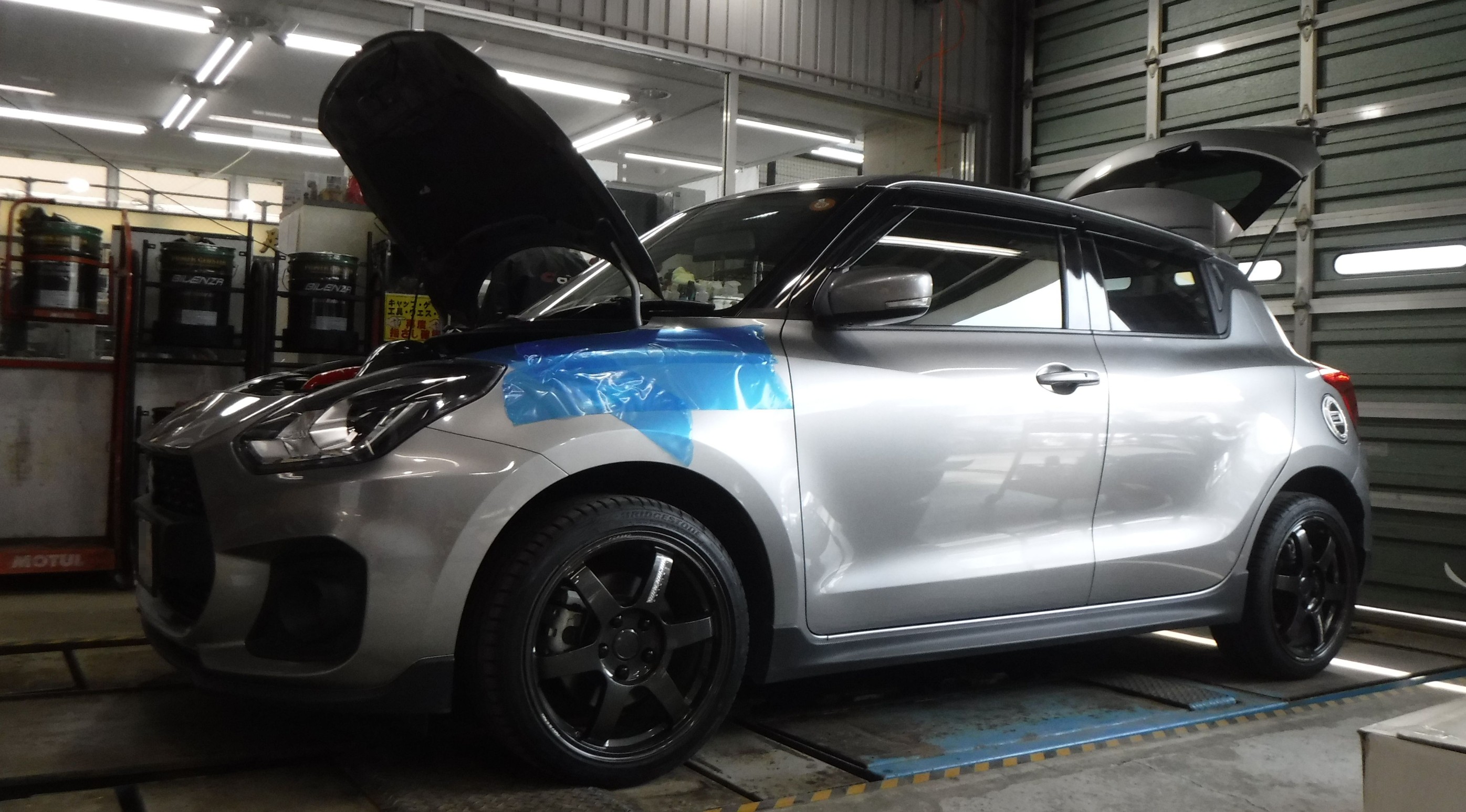 CUSCO（クスコ）STREET ZERO A & e-con2 取付 & 4輪アライメント測定