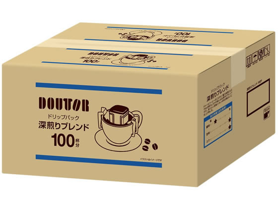 ドトールコーヒー ドリップパック 深煎りブレンド 100杯分