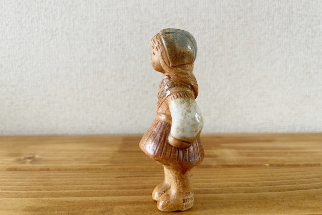 Ruteboルーテボ陶器のミニミニサイズの女の子Turgumma幸運を呼ぶ女の子