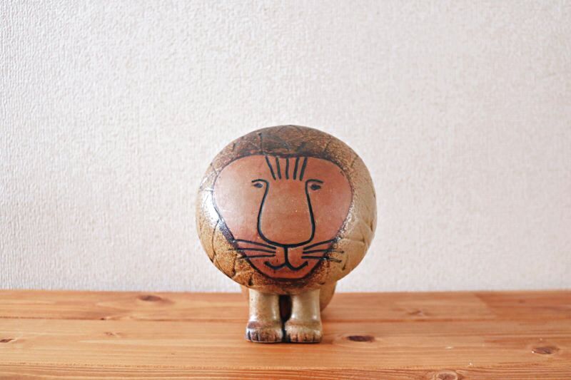 Lisa Larson AFRIKA Lejon /リサ・ラーソン ライオン(L) フィギュア