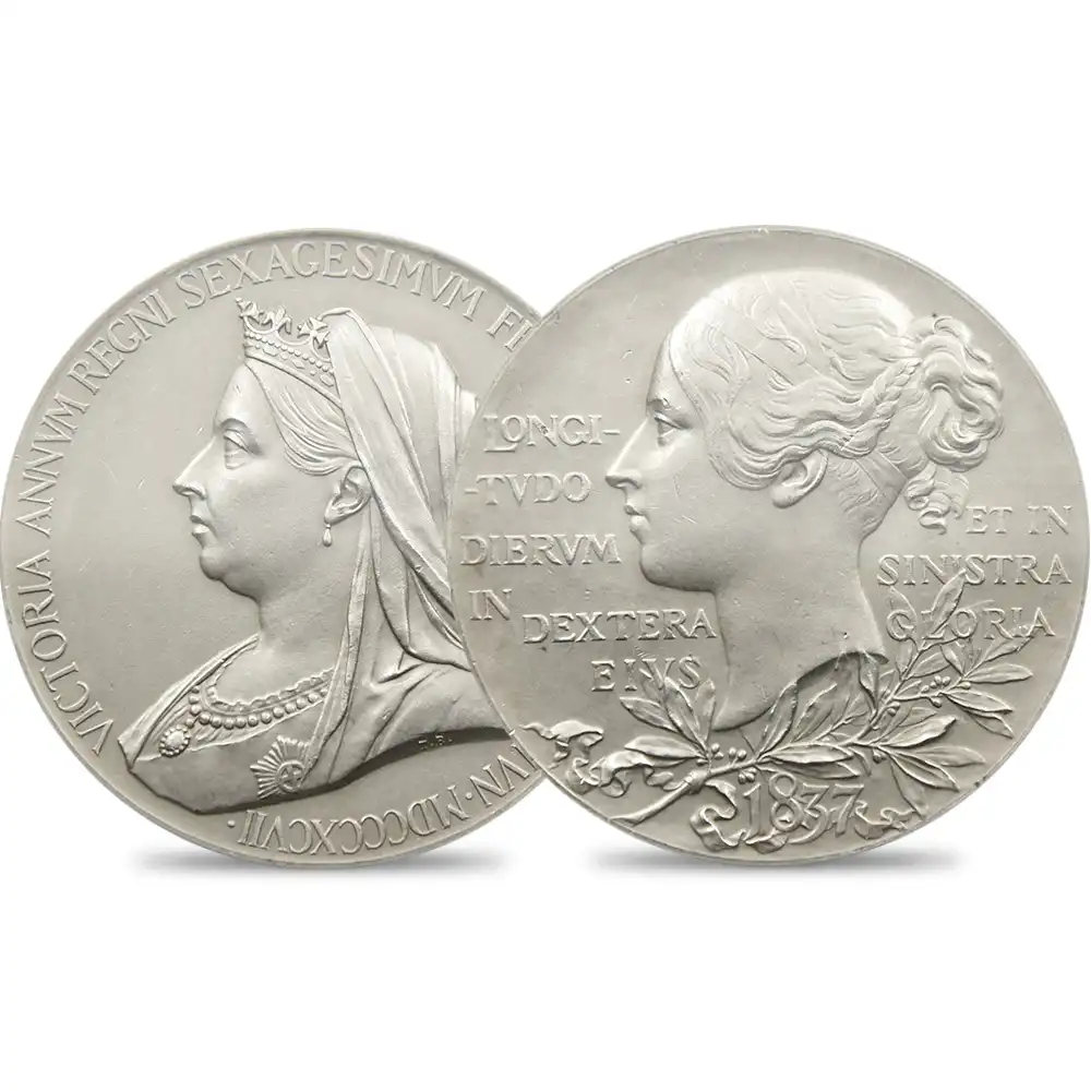 1897 ヴィクトリア女王 即位60周年記念 ダイヤモンドジュビリー