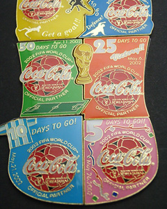 特別企画「コカ・コーラW杯ピンズ」