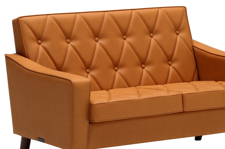 カリモク60 ロビーチェア2シーター（リーベルブラウン） | collect