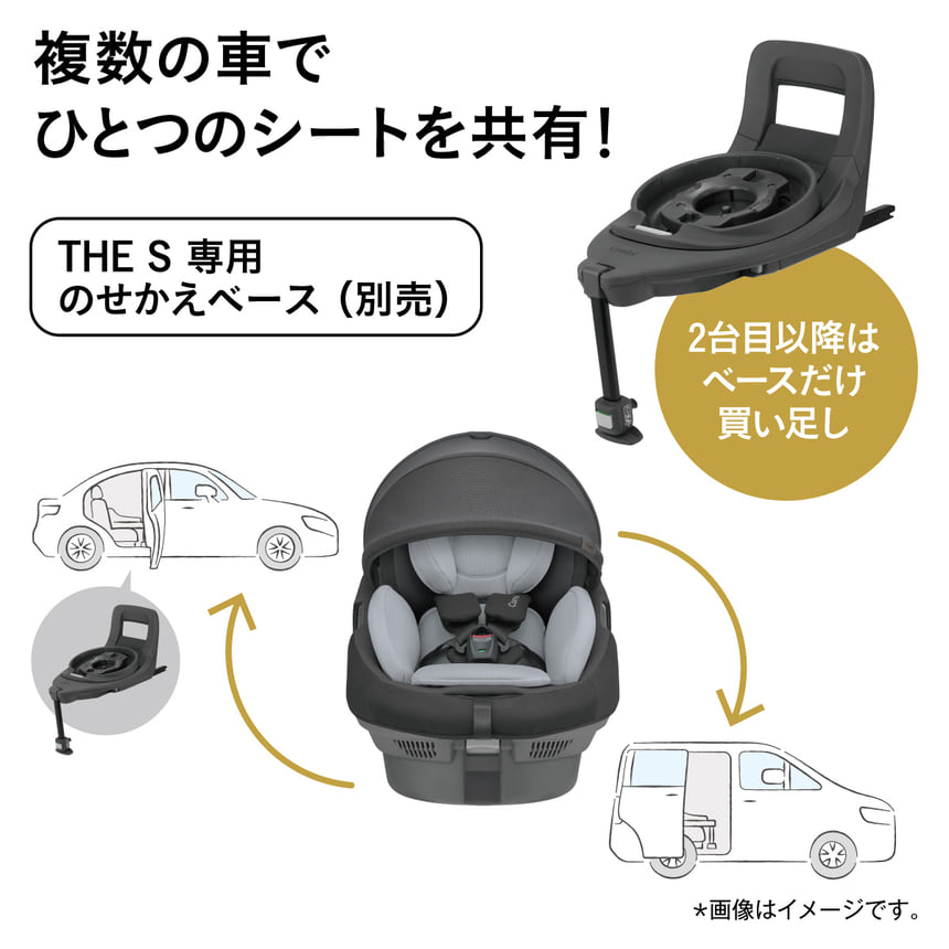 コンビ ホワイトレーベル THE S ISOFIX エッグショック ZC-720｜コンビ