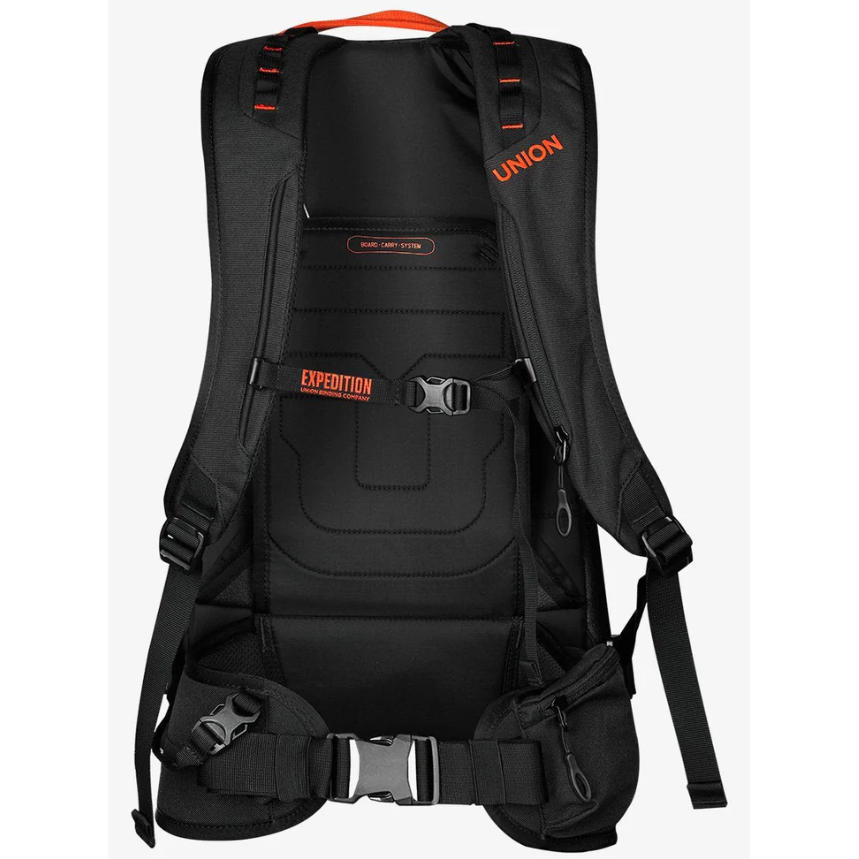 Union Binding Company Union Expedition Backpack 24L (Black) Travel