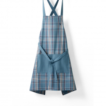 Ralph Lauren チェック柄エプロン ネイビー チェック コットン フル