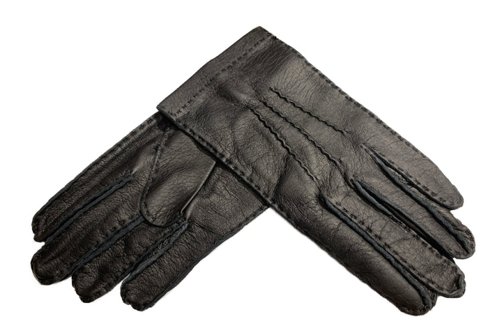 メローラ メンズ手袋◇ディアスキン◇ブラック/NERO《ノーライニング