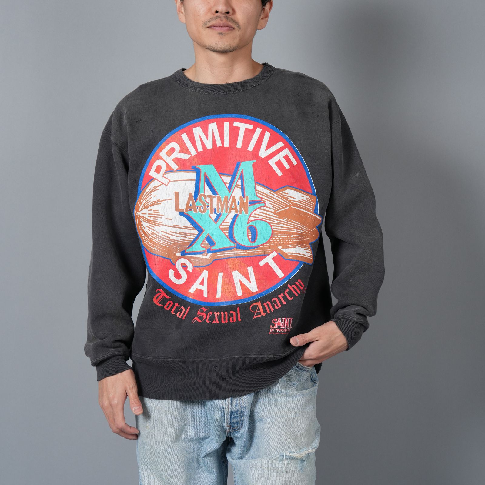 SAINT M×××××× - 【残りわずか】【コラボ】SM-HR8-0000-C28 / LM_CRW-N