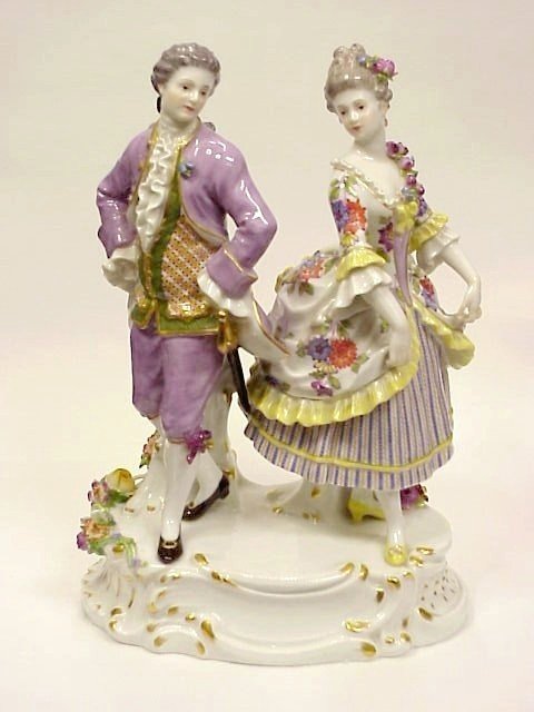 オークション ”ザ・コノサーズ” ／ Lot2933 マイセン フィギュア（人形