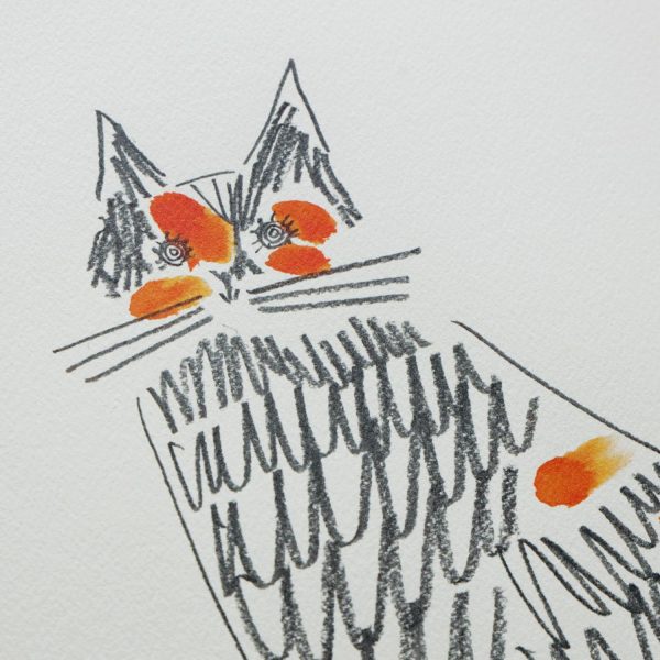 追加販売のご案内】限定作品 山口一郎ジクレーポスター「猫