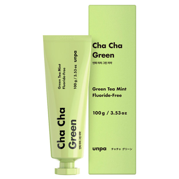 ChaCha チャコールヴィーガン グリーンティー歯磨き粉 / ChaCha
