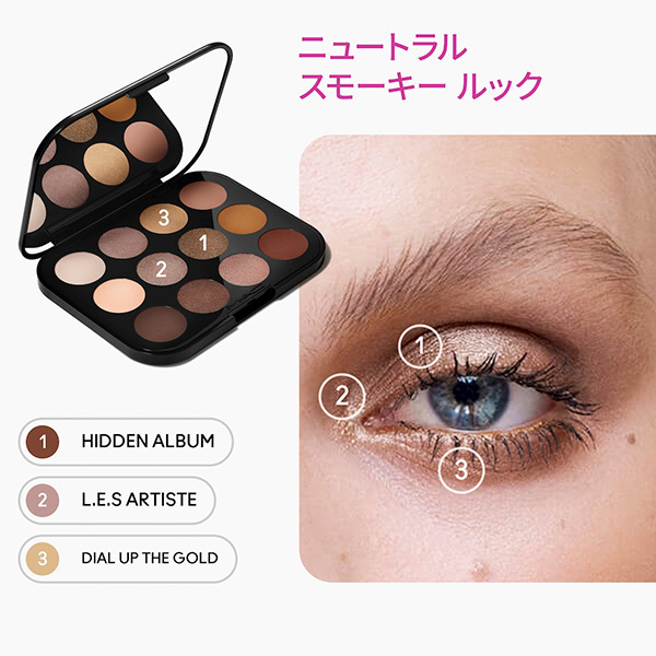 コネクト イン カラー アイシャドウ パレット x 12 / M・A・C(マック
