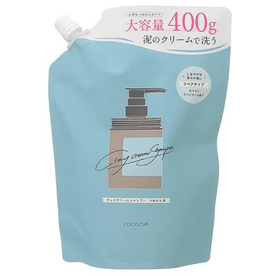 ココネ cocone クレイクリームシャンプー リペア 詰め替え 400g