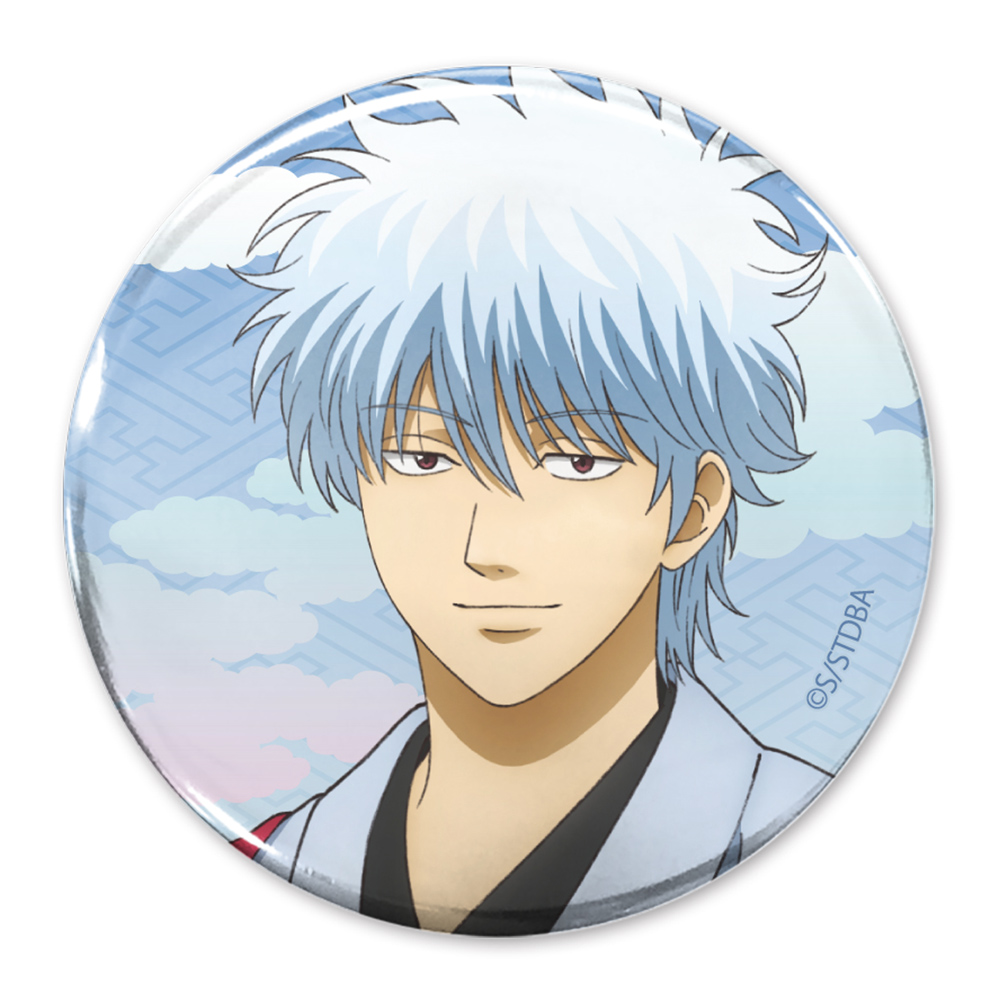 描き下ろし 坂田銀時 65mm缶バッジ 旅装Ver. [銀魂] | キャラクター