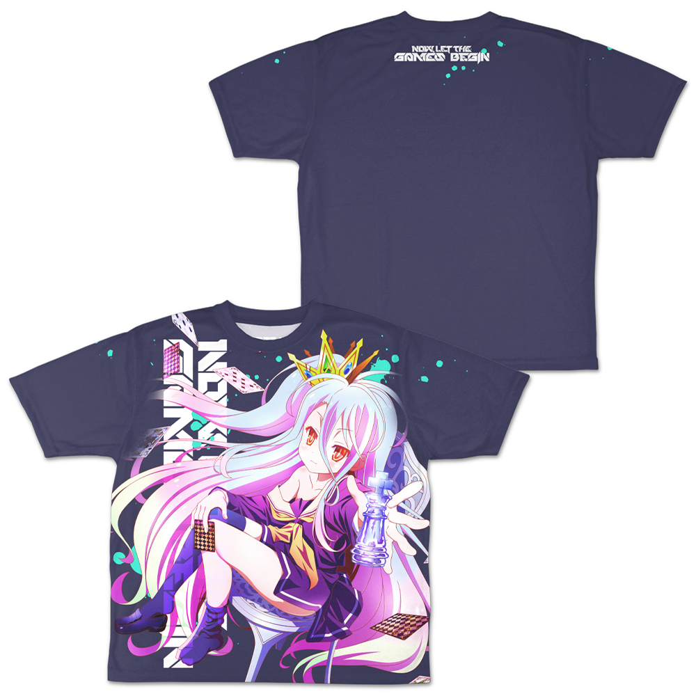 描き下ろし 「白」 両面フルグラフィックTシャツ ASCIENTE!Ver. [ノー