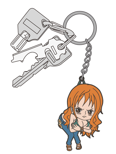 ONE PIECE ナミ もっちり キーホルダー 未開封 ONE PIECE ナミ もっ