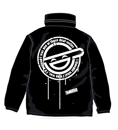 笑い男ウインドブレーカー [攻殻機動隊 STAND ALONE COMPLEX