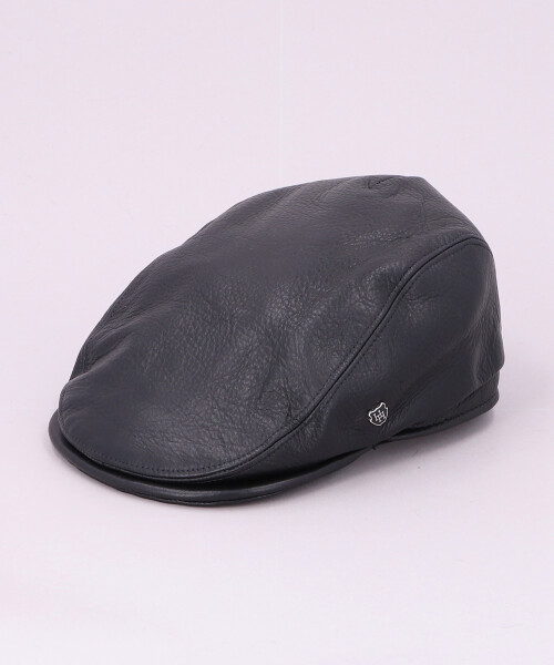 LEATHER DRIVING CAP(S BLACK): レザーハンチング｜帽子通販｜CA4LA