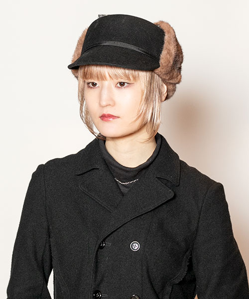 HUMBERT.FUR(ONESIZE BLACK): キャスケット帽子通販｜CA4LA公式