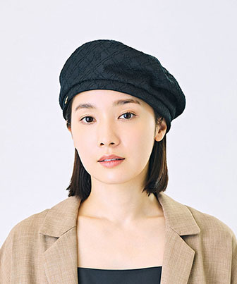 SHINYA帽子 ベレー帽 ブラック SHINYA帽子 ベレー帽 ブラック ベレー