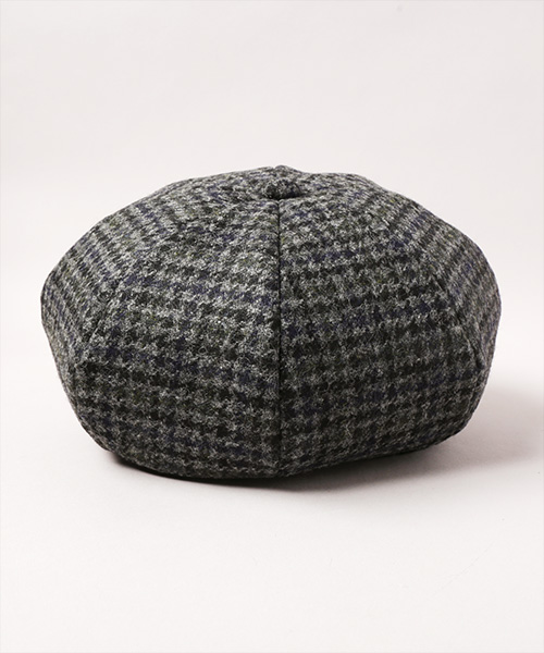 とん太様用】AUBERGE ツイードキャスケット グレー とん太様用