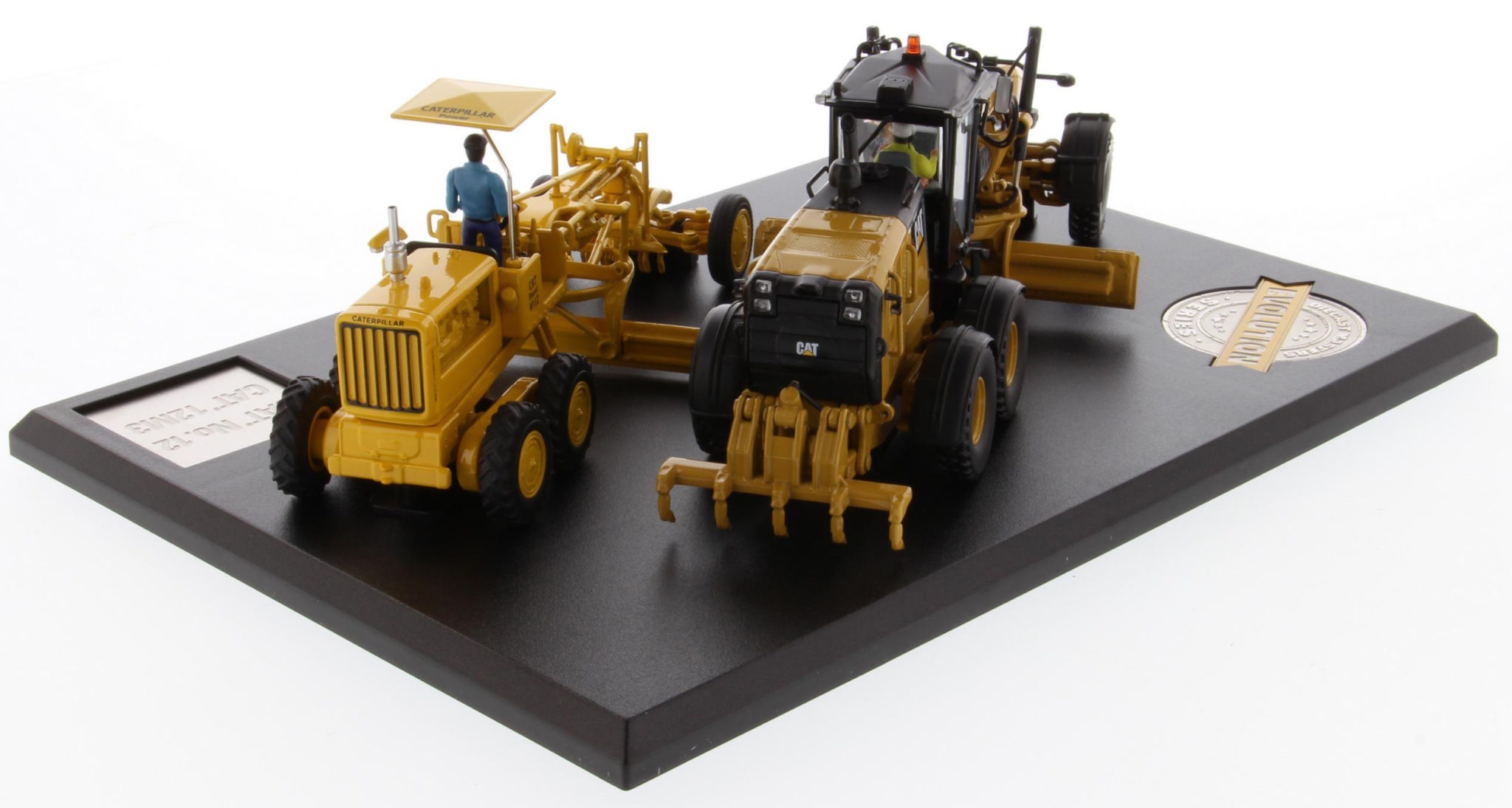 Cat Diecast 12 and 12M3 Motor Grader Evolution Series 85560 - Cat