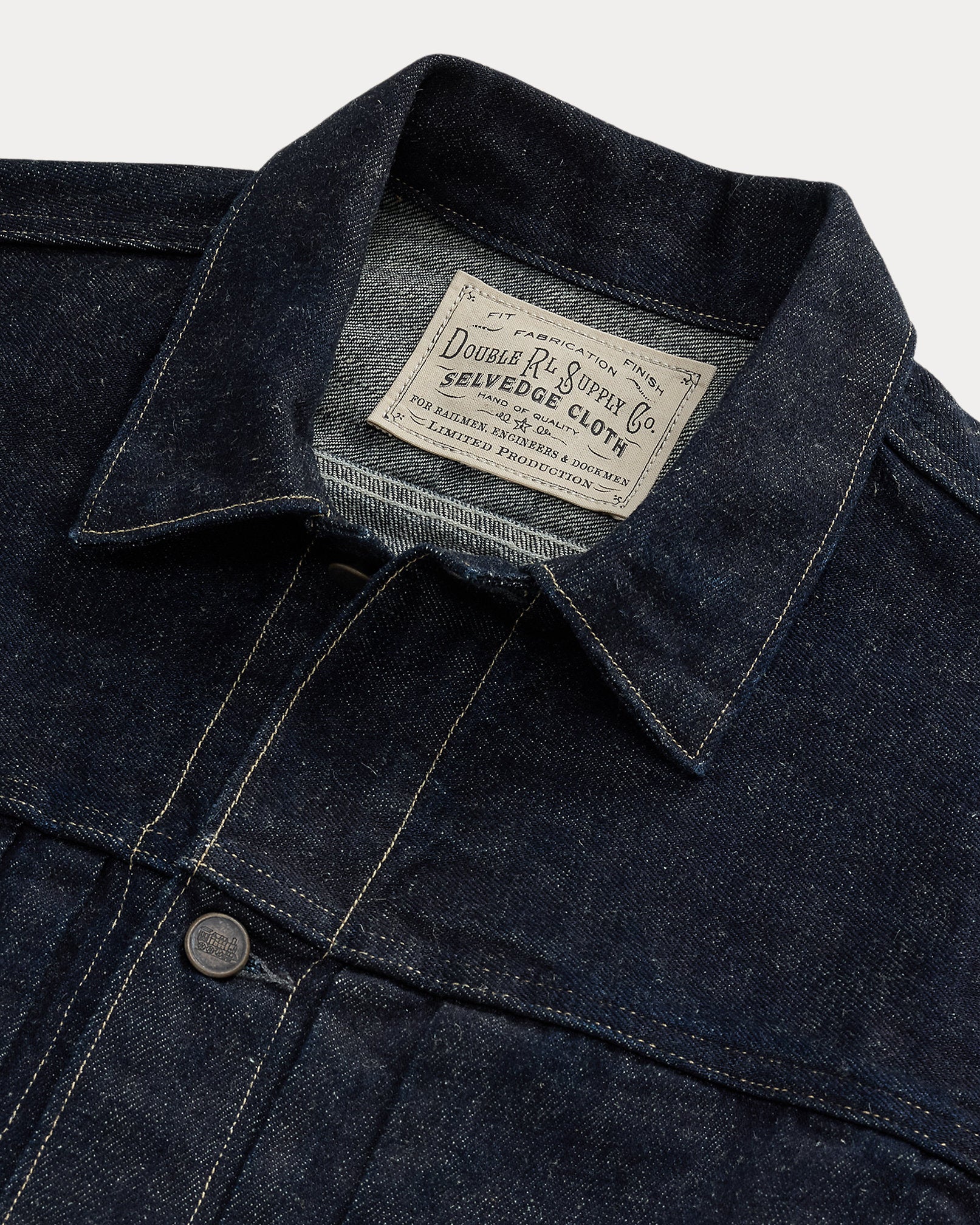 RRL Limited-Edition Embroidered Denim Jacket