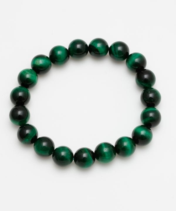 グリーンタイガーアイ 10mmブレスレット(GREEN TIGER EYE): 『岩座