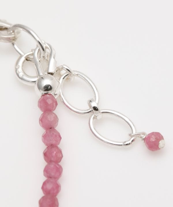 ピンクトルマリンカットブレス(925SV): 『岩座(いわくら)』公式通販