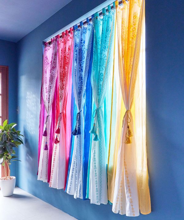 セレーネカーテン(178cm)(PURPLE): 『チャイハネ』公式通販