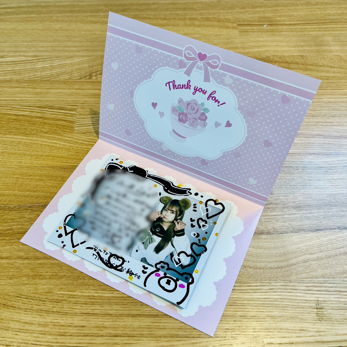 スペシャルお給仕限定物販に【メッセージデカソロ】が登場します