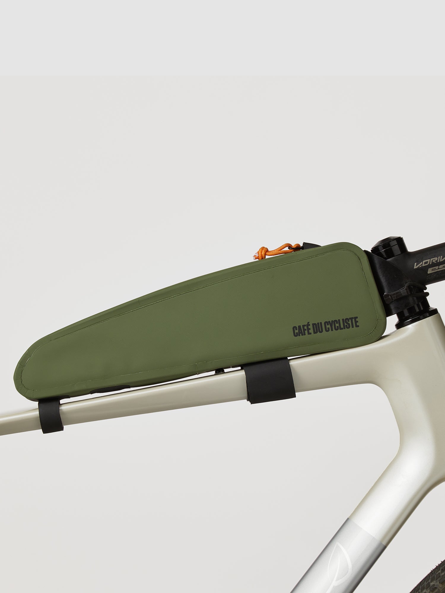 Waterproof Cycling Top Tube Bag Khaki – Café du Cycliste | JP