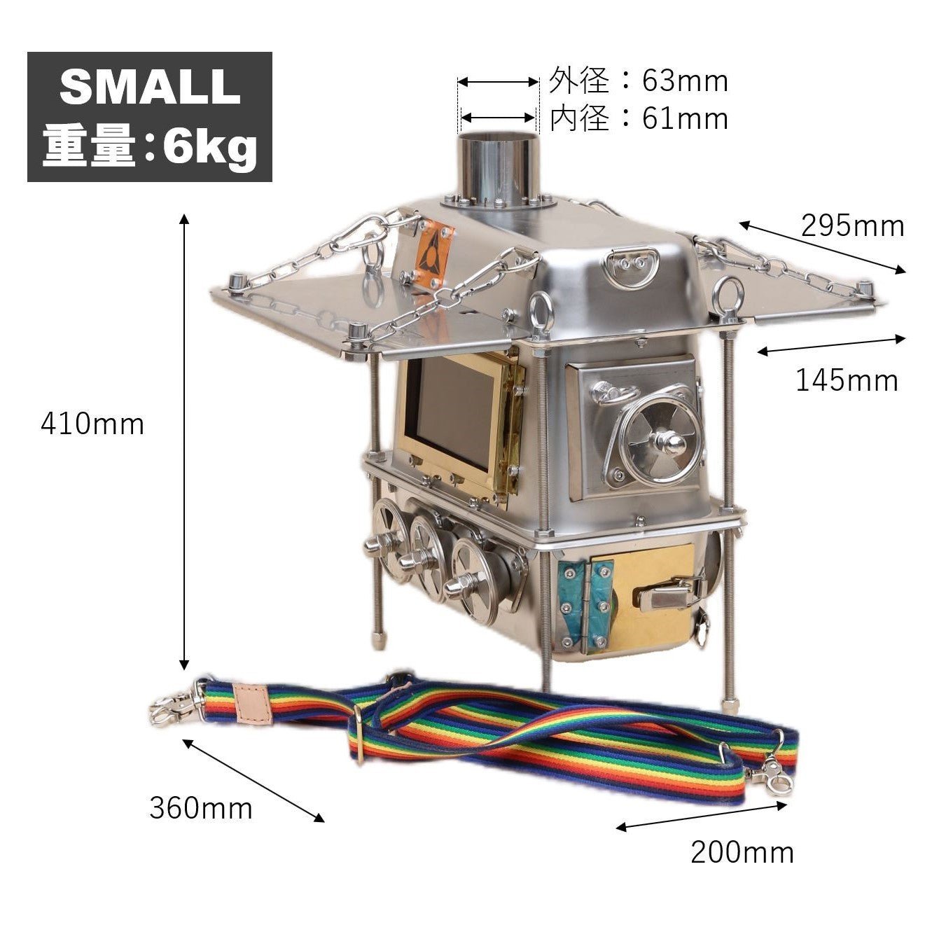 キャンプ映えする！】背負って持ち運べる組立も不要な『リュック薪