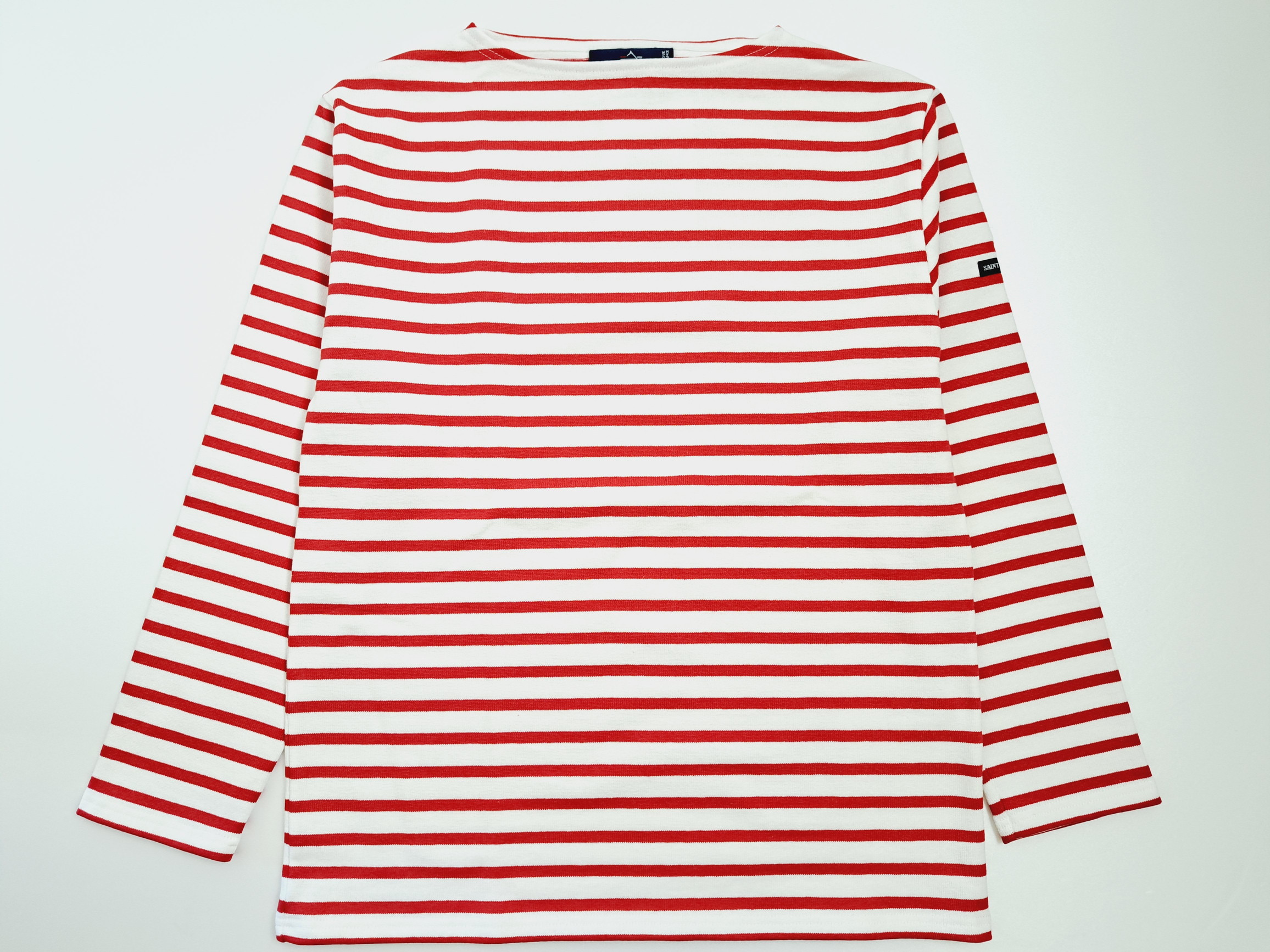 セントジェームス 定番ボーダーバスクシャツ NEIGE/TULIPE 【CALM