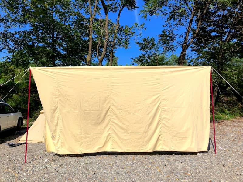 DoD MINI-CHEESE タープ タン 本体未使用品 販売終了】チーズタープ