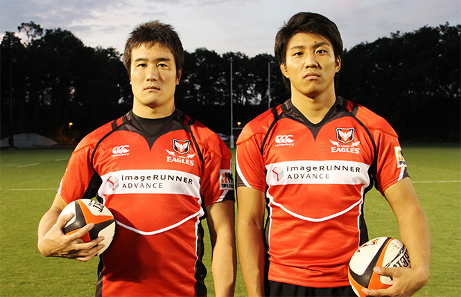 キヤノンイーグルスはリコー ブラックラムズ戦に スペシャルジャージで