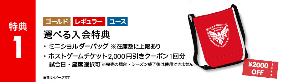 会員特典詳細(2025-26シーズン) | 横浜キヤノン イーグルス 公式サイト